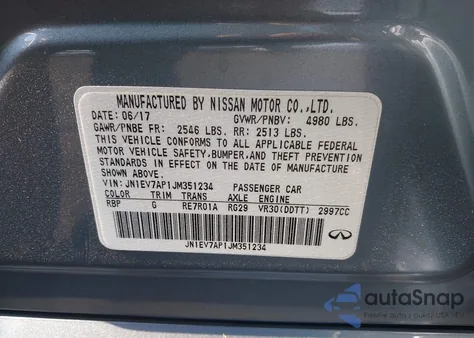 2018 Infiniti Q50 Luxe/Sport from USA, damaged, VIN JN1EV7AP1JM351234